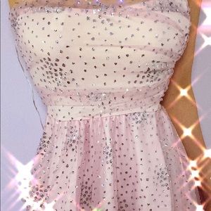 SPARKLY PINK DRESS